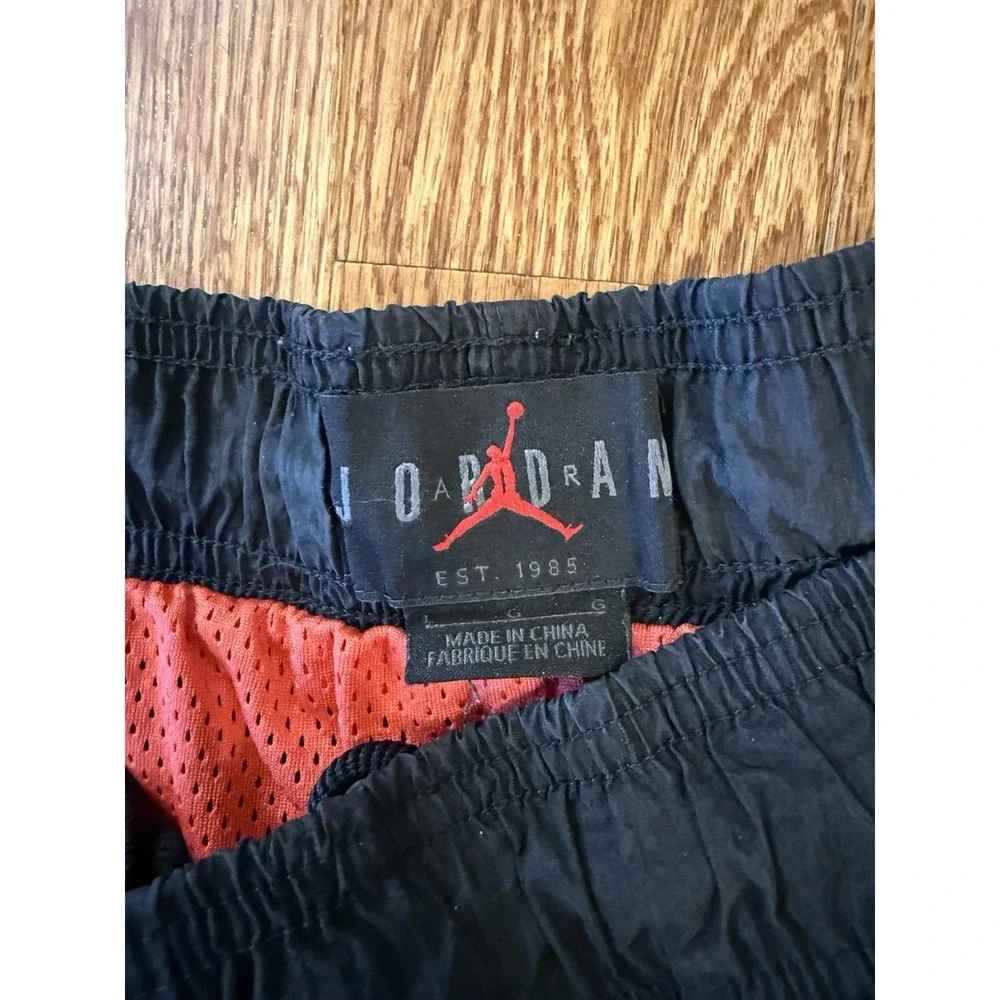 Men's Jordan Brand Black SRT LGC Nike Air Jordan 6 Shorts Size L Jump Man